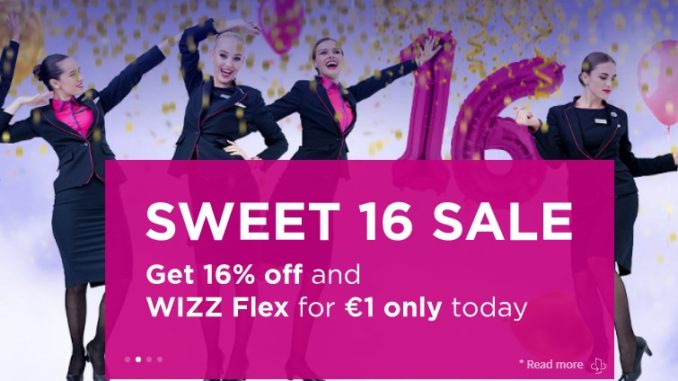 Распродажа Wizz Air